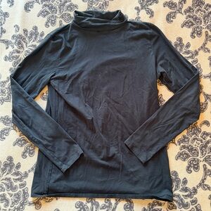 Duluth Trading Co Black Turtleneck